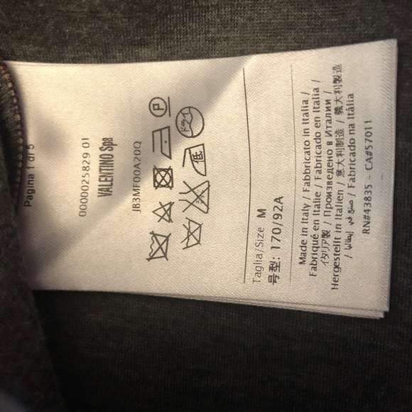 Red Valentino Heart Print Sweatshirt Knit Top Stretch Logo Fitted - Picture 7 of 8